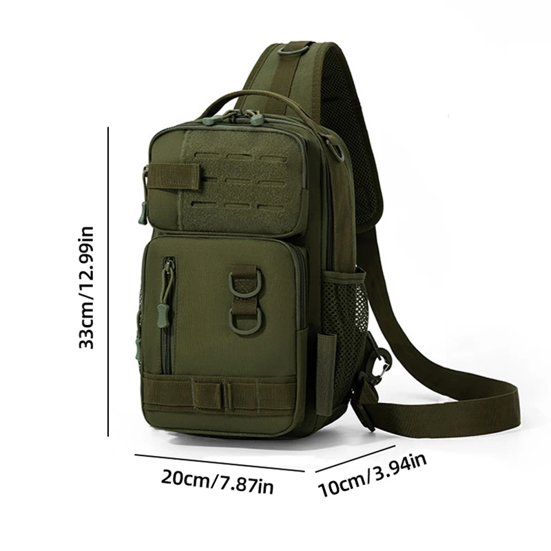Nylon Fishing Backpack with Rod Holder for Outdoor Camping Hiking