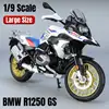1/9 BMW R1250 GS Toy Motorcycle Model For Children Diecast Metal Motorbike Vehicle Miniature Lightable Collection Gift For Boys 2