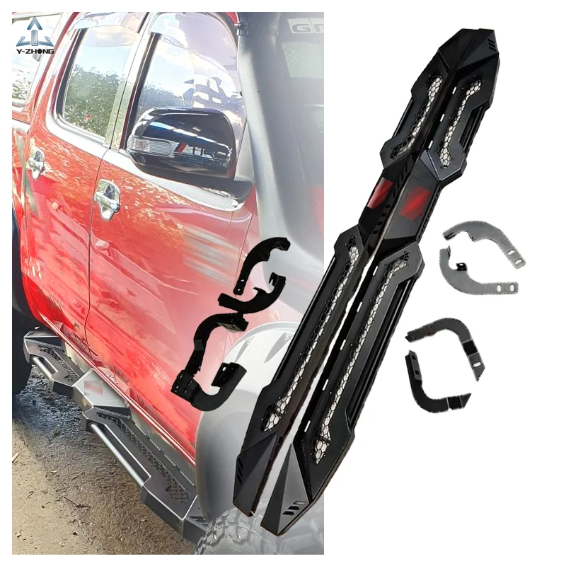 Pedane Fuoristrada 4Wd Di Vendita Calde Pedane Laterali Pedane Laterali Per Toyota Hilux Ford Ranger Mitsubishi Triton Mazda Bt50