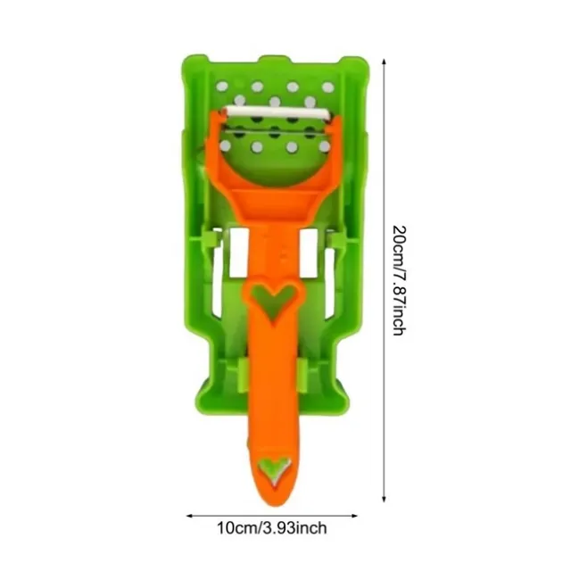 Multi Potato Peeler สแตนเลสแบบพกพาเครื่องตัดผลไม้มัลติฟังก์ชั่ผัก Chopper เครื่องมือสําหรับ Home Kitchen 6