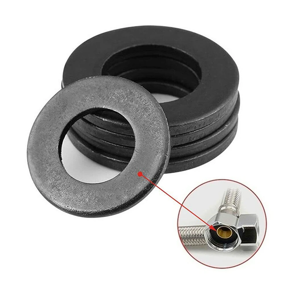 10PCS Rubber Washers Shower Hose Seal Washer 1/2\