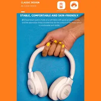 Extra Long Range Wireless Headset Over-Ear Active Noise-Cancelling Bluetooth Headphone With Long Lasting Battery Voice Assistant 4