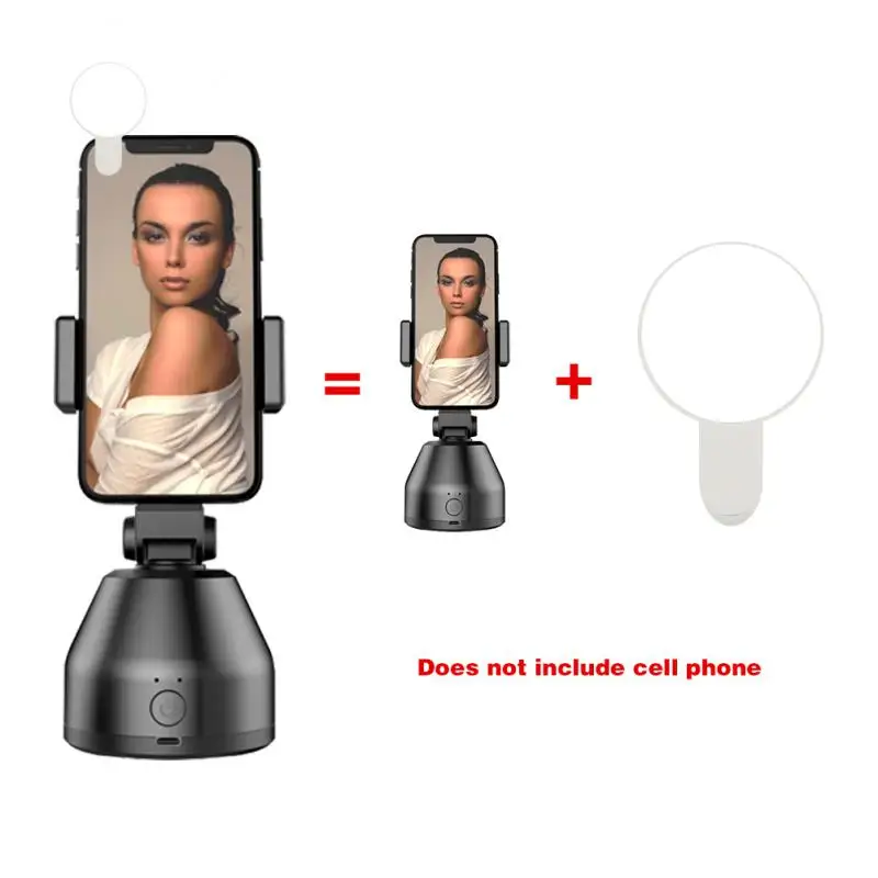 Rotazione Face Tracking Selfie Stick Treppiede All-In- Object Tracking Holder Fotocamera Gimbal Photo Vlog Live Video Record
