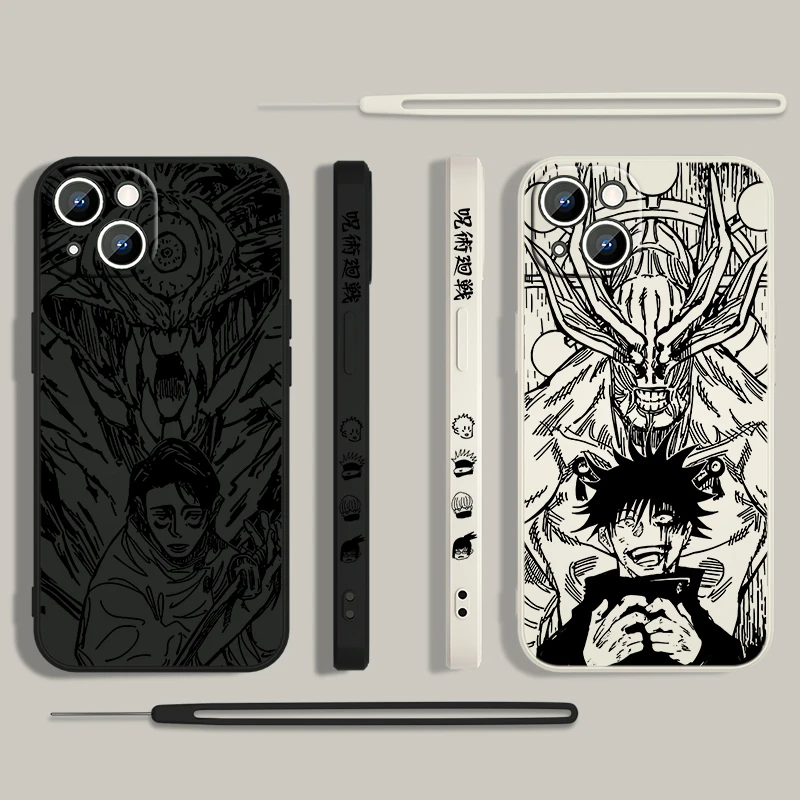 Jujutsu Kaisen Megumi Yuta Phone Case For Apple iPhone 15 14