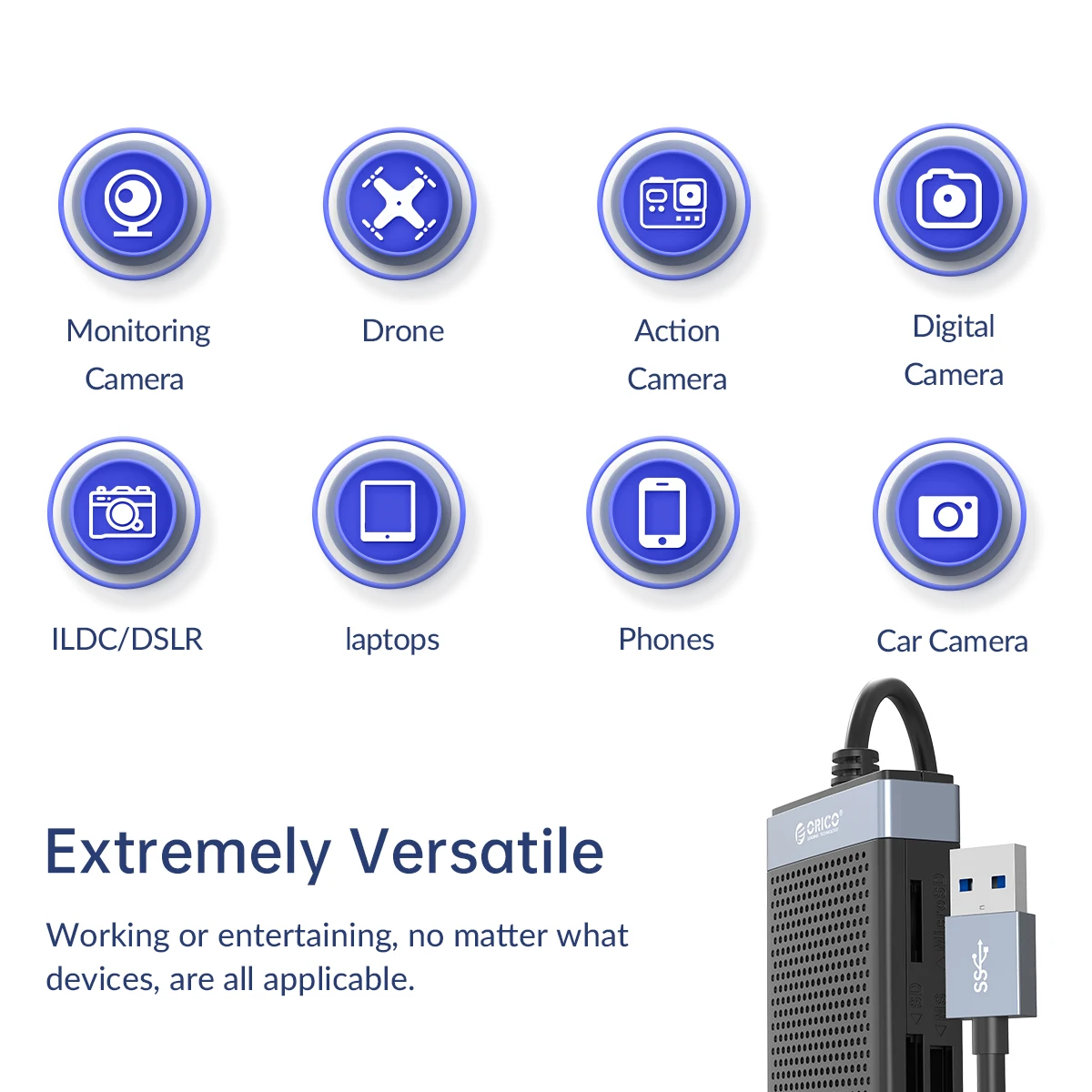 cartão 4 em 1 Memory Smart Leitor