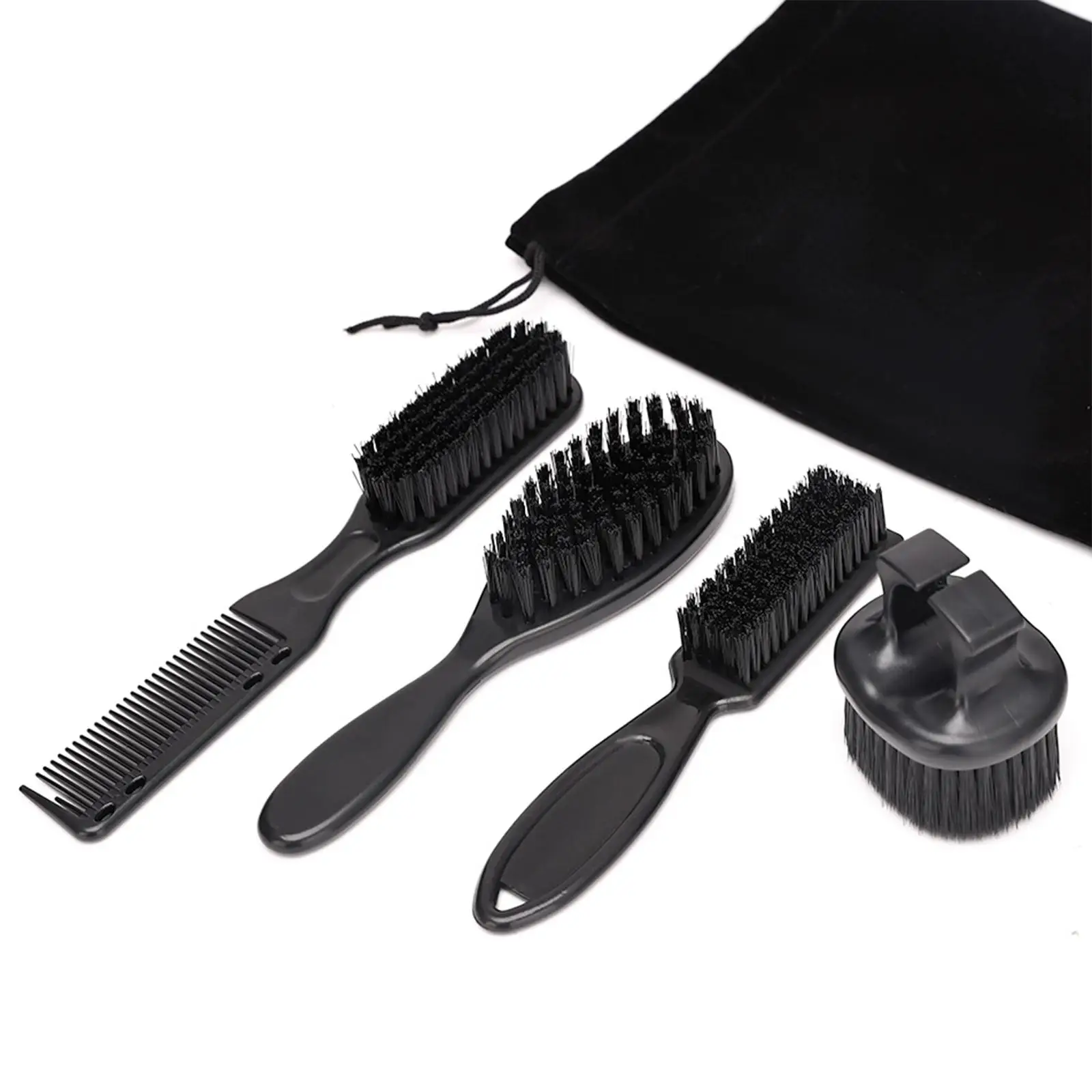 Barber Brush and Barber Comb Set Beard Brush for Husband Hair Cutting Salon