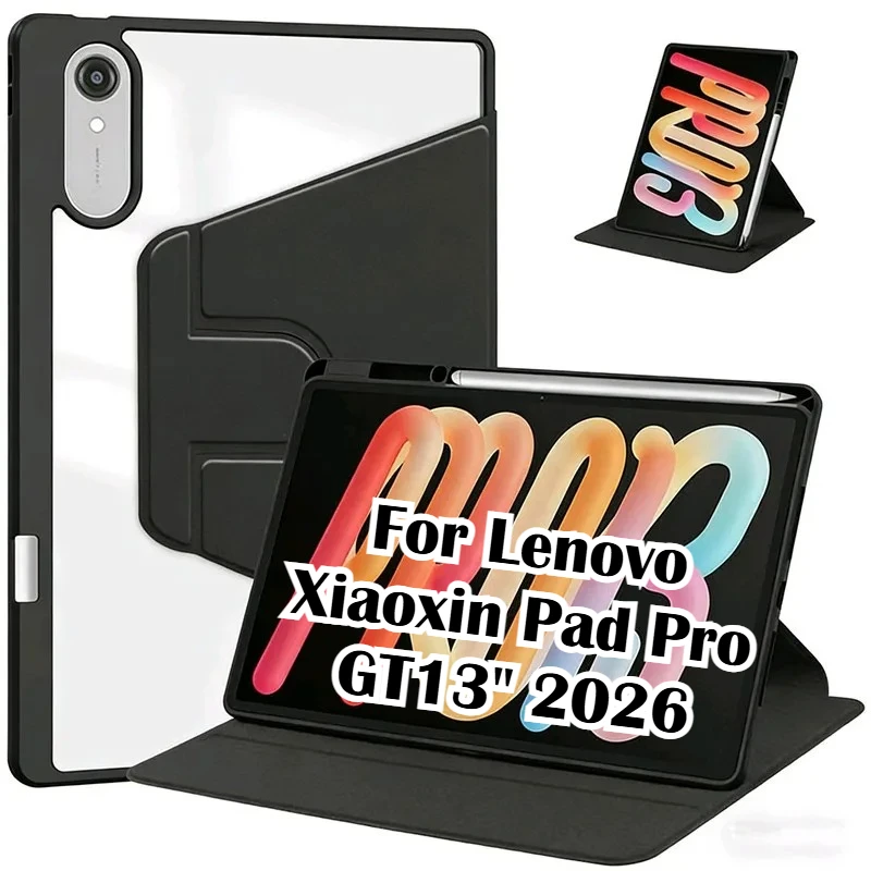 360 Rotating Magnetic Stand Acrylic Back Cover