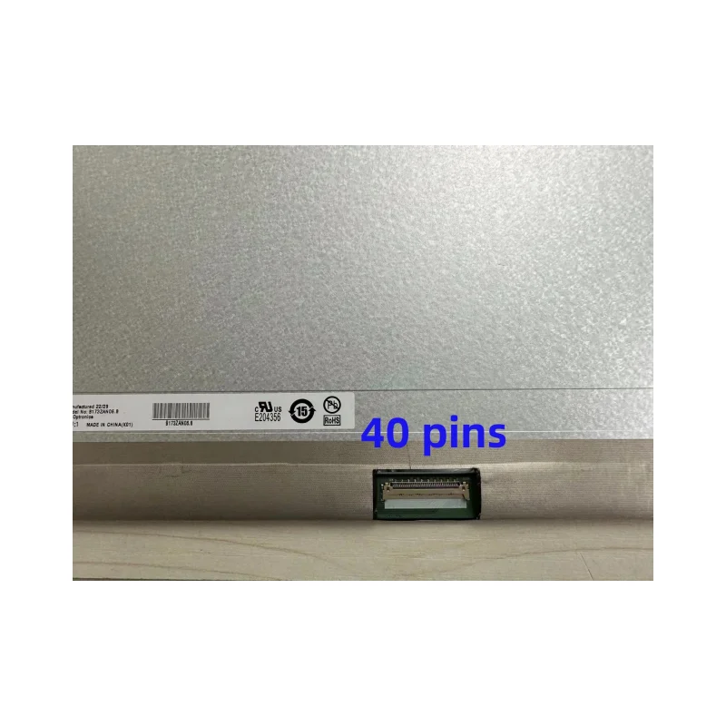 Ʈ LCD ȭ ü ÷ г Ʈ, B173ZAN06.8, 4K, 120Hz, 40 , 3840  2160, 17.3 ġ