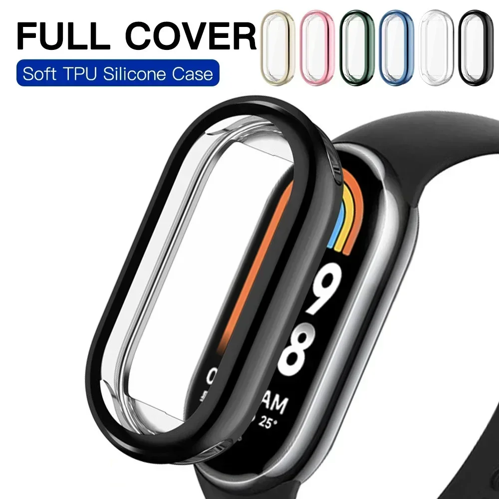 Electroplated TPU Soft Protective Smart Watch Case Cover