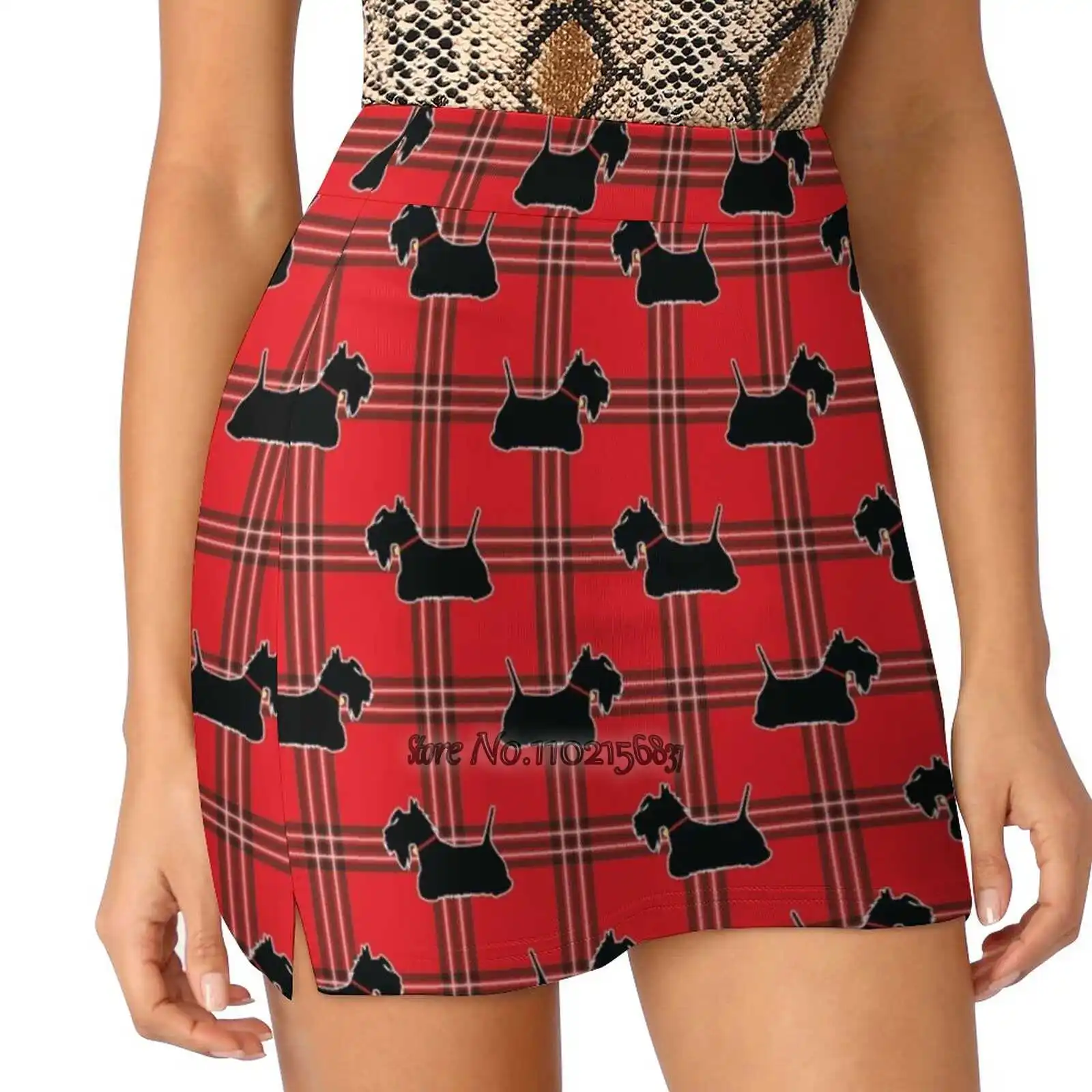 

Scottie Dogs Women Mini Skirt Two Layers With Pocket Skirts Sport Fitness Running Skorts Czollinger Zollinger Studio Chuffed