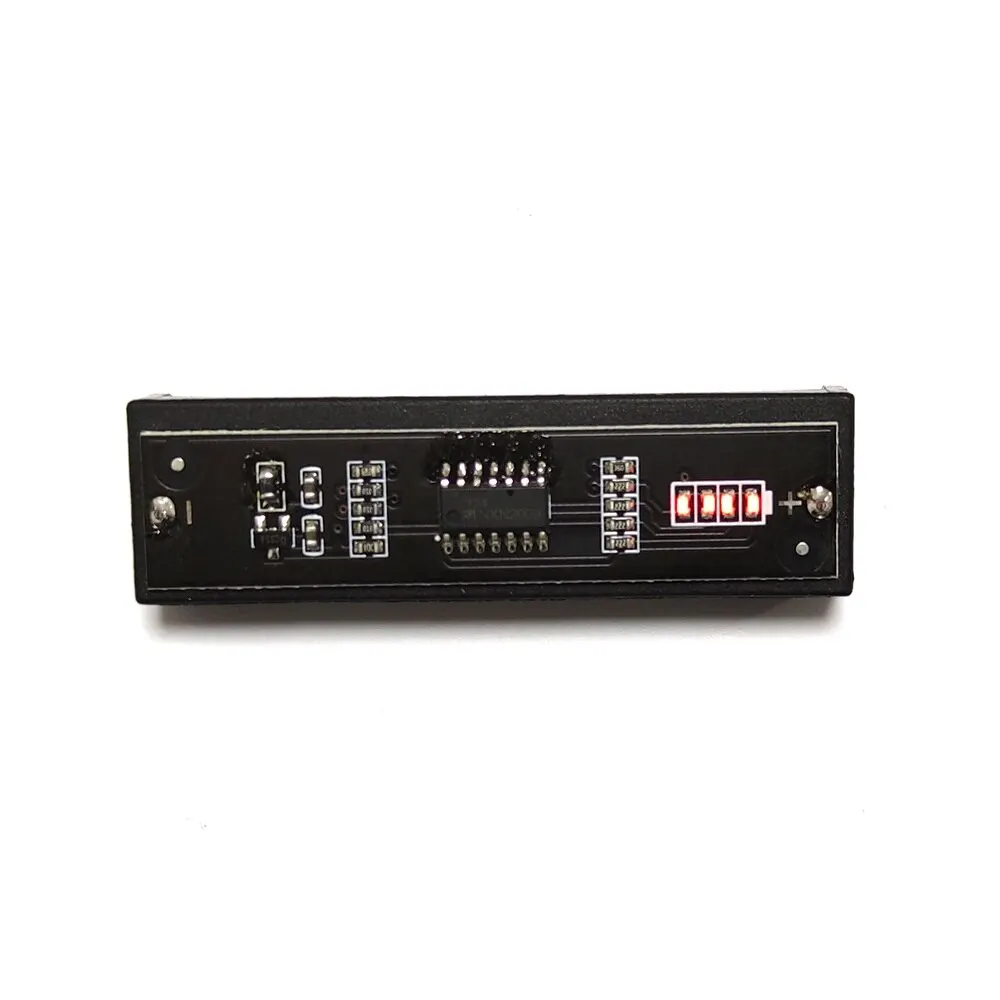 AA AAA Battery Capacity Indicator 18650 Lithium Battery Level Tester Voltage Meter Volt Monitor Detector Storage Box Holder Case battery tester lithium battery tester voltage gauge voltage tester battery case holder battery case