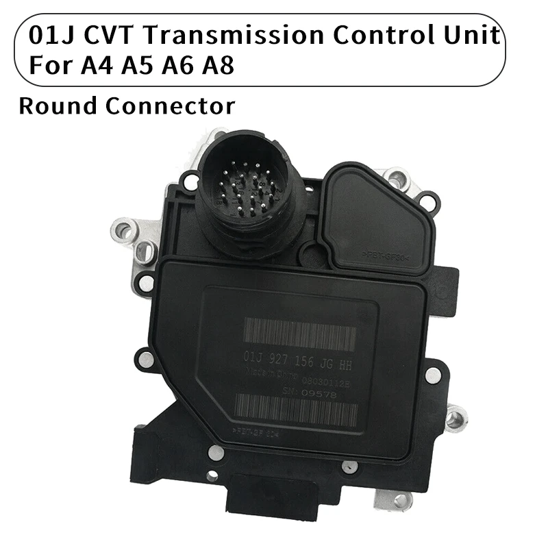 

01J CVT Automatic Transmission Control Unit Plate TCU TCM For - A4 A5 A6 A8 Program 01J927156JG Round Connector(New)
