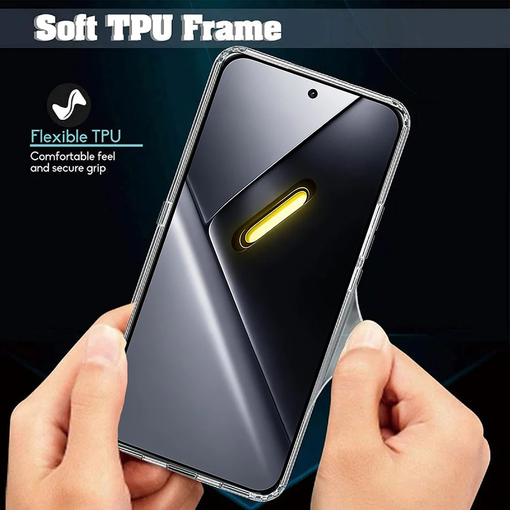 Ultra Thin Soft Silicone Clear Phone Case - Transparent TPU Cover