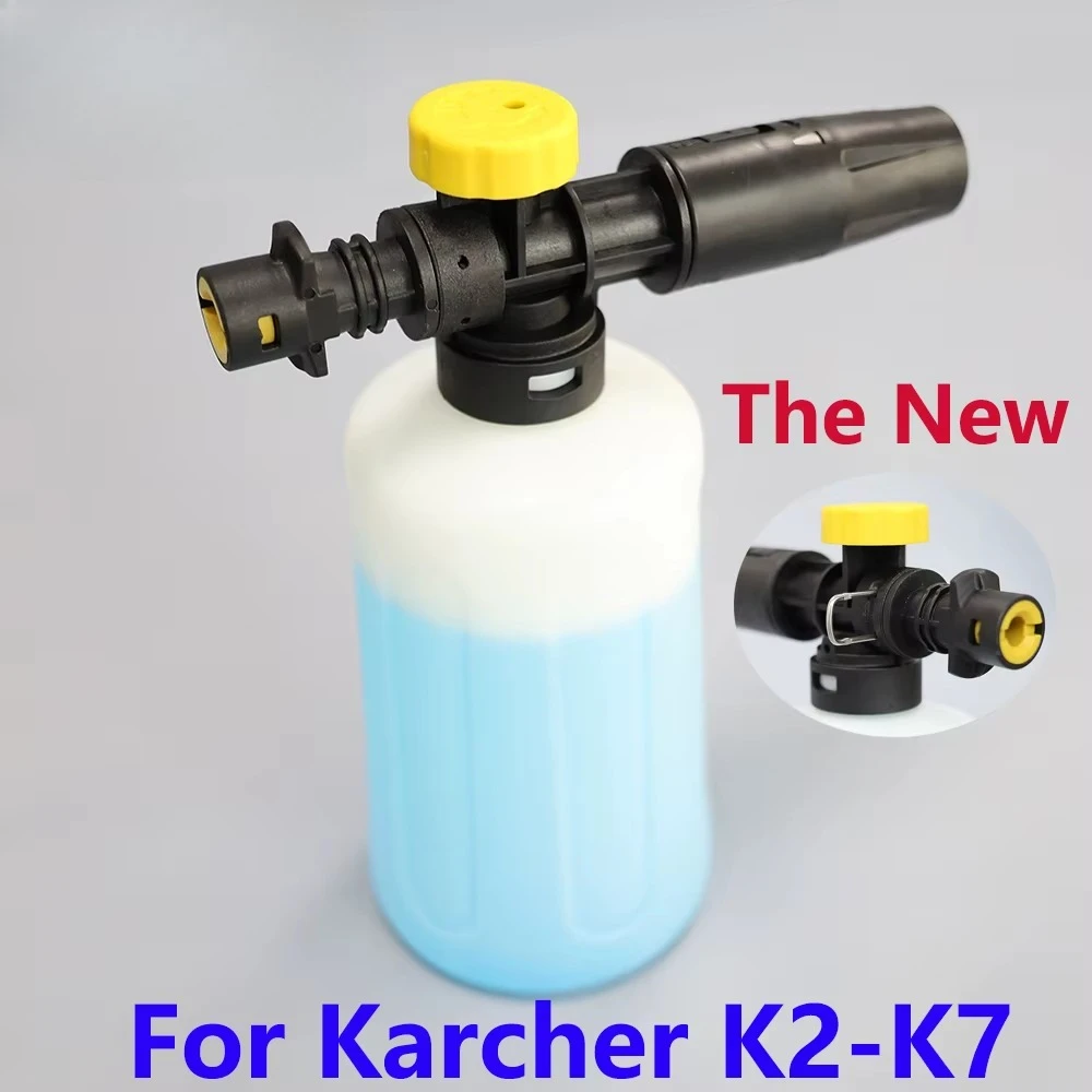 Foam Cannon Adjustable Snow Cannon Foam Lance Kit Pressure Washer Nozzle for Karcher K2 K3 K4 K5 K6 K7 Car Wash
