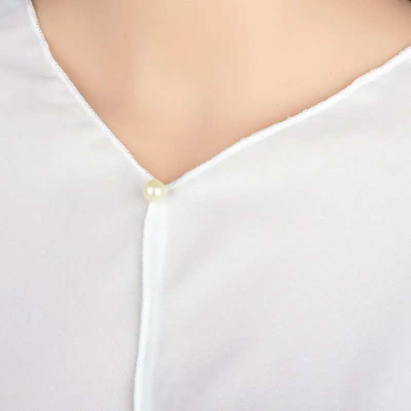 Korean Women Summer Chiffon Peal Sunscreen Clothing Shawl Jacket Blouse Cycling UV Fake Collar Neck Guard Cloak Sun Scarf Q52