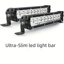 Ultra - Slim 7 Dual Row LED Offroad Work Light (2piece 7INCH 60W)