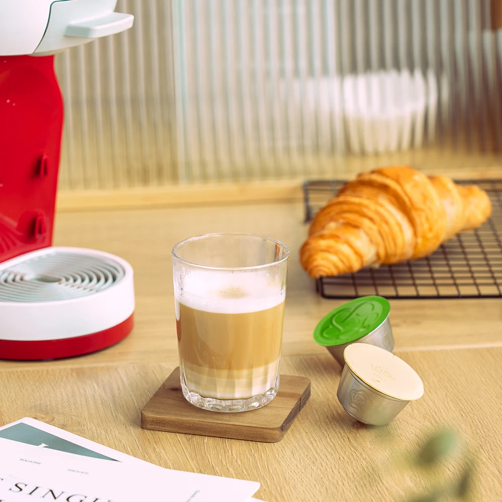 Dolce Gusto Machine Capsules Refillable Milk Coffee Capsule For