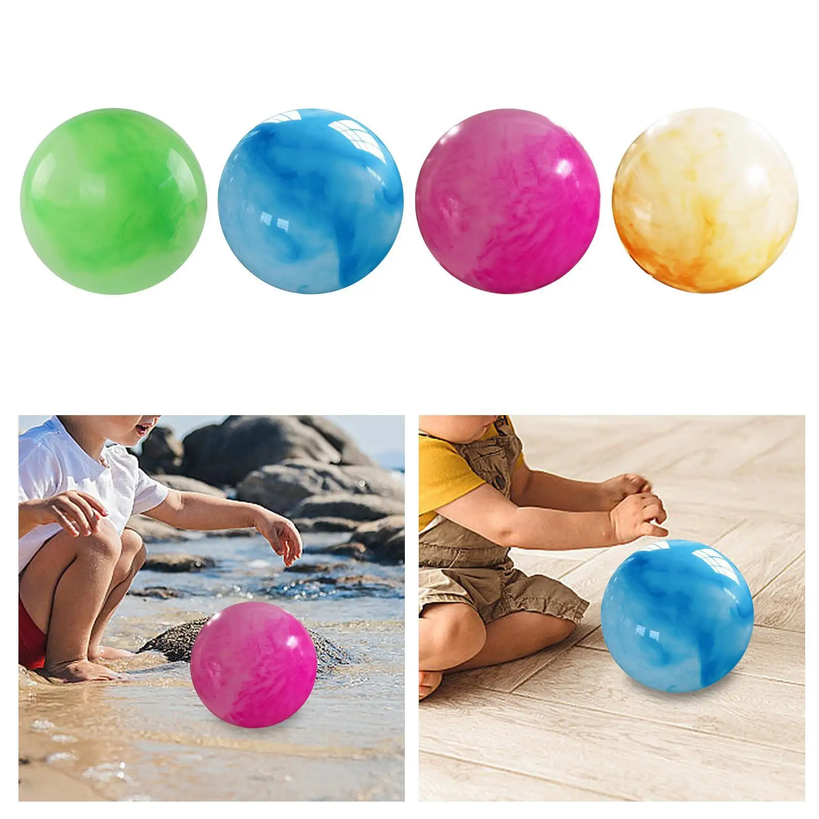 Beach Ball Party Favor Inflatable Swimming Pool Toy for Holiday Summer Party
