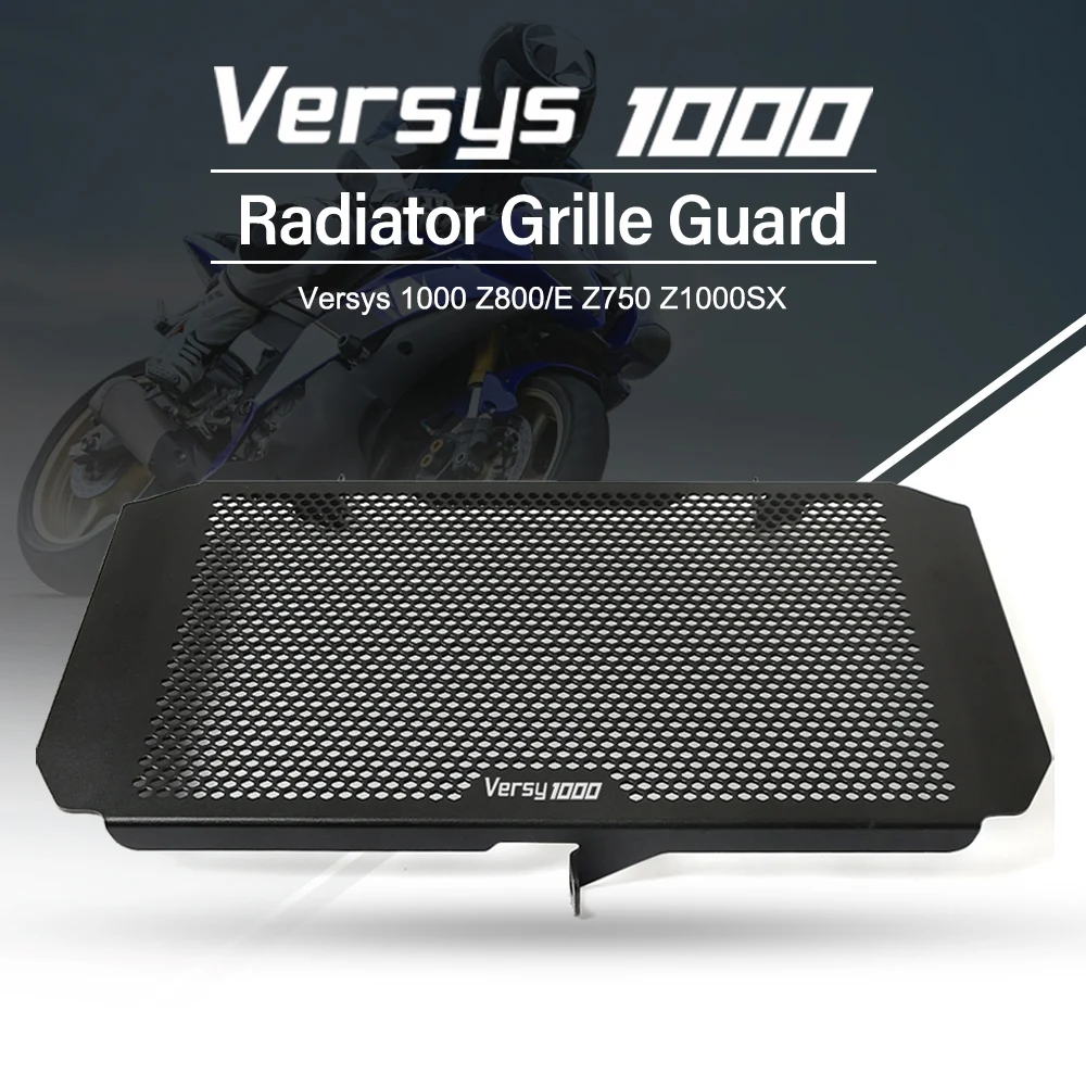 

For KAWASAKI Z800 ABS Z1000SX Z800E Ninja1000 Versy1000 Z1000 Z750 Moto Radiator Grill Guard Cover CNC Aluminum Grille Protector