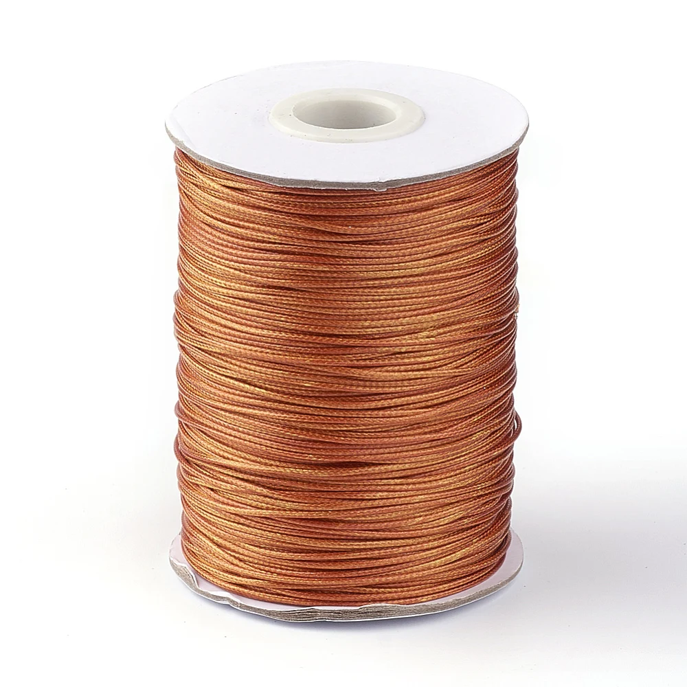 PandaHall 85 Yards/Rolle Premium Koreanische Gewachste Polyesterkordel - 1mm Dick für Schmuckherstellung, Makramee-Armbänder & DIY-Bastelprojekte – Detail 20