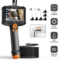 Industrial Endoscope Camera 4.3inch IPS Screen IP67 Waterproof HD1080P 8mm Lens Pipe Sewer Inspection Camera Borescope For Car 1