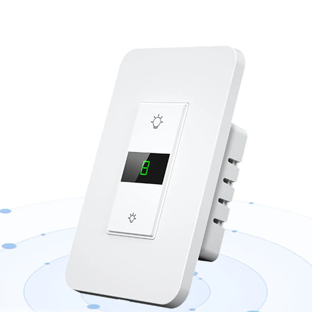 

Умный Wi-Fi диммер Tuya, настенный выключатель, сенсорные переключатели, нулевой провод, дистанционное управление через приложение Smart Life