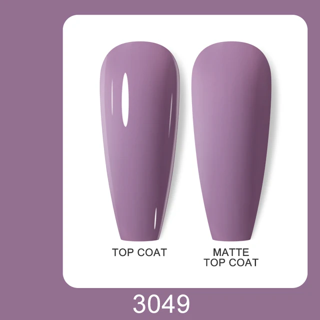 Arte Clavo 15ml Brown Coffee Color UV Gel For Nail Gel Nail Polish Varnish Hybrid Glitter Decoration Base Top Coat Set 3049