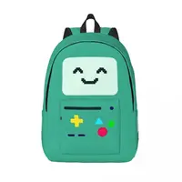 BMO Robot Backpack for Kids and Adults Schoolbag Student AdventureTime Cartoon Game Robots Bookbag Boy Girl Travel Bag Daypack 1