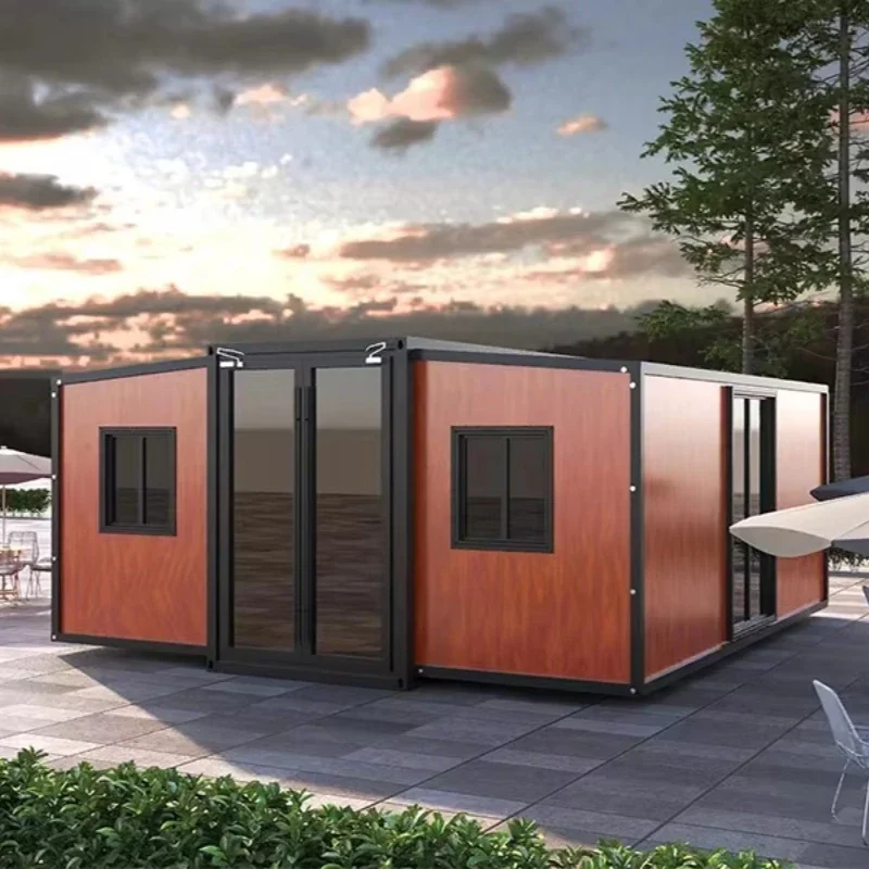 Luxury Expandable Container House 40ft Spa Bathroom Rooftop Deck High-End Retreat Mobile House Tiny Home Hot - Image 3