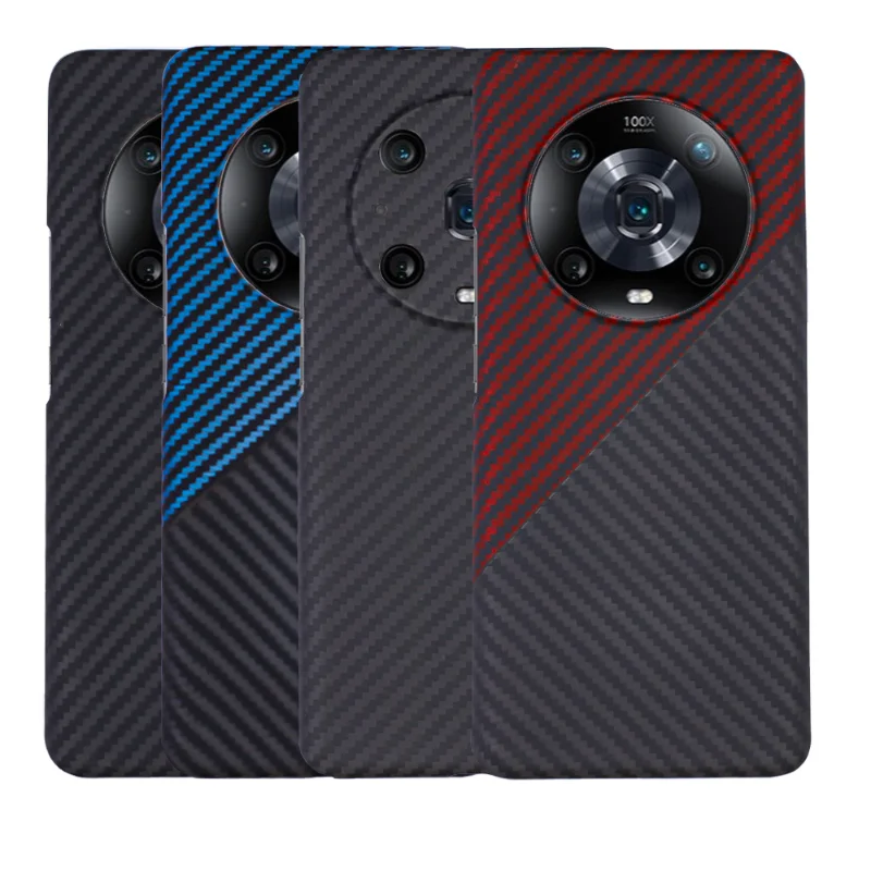 

Роскошный чехол из углеродного волокна для honor Magic4 Pro, противоударный чехол из искусственного волокна для телефона honor magic 4, чехол для телефона, аксессуары