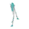 The comfortable and lightweight bathroom comes with a bath chair with a safe and reliable back 6