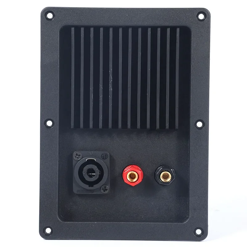 Conector de Placa de Terminal de Alto-falante Profissional Paredes com Vermelho e Preto Abertura de Postes 144*95 mm