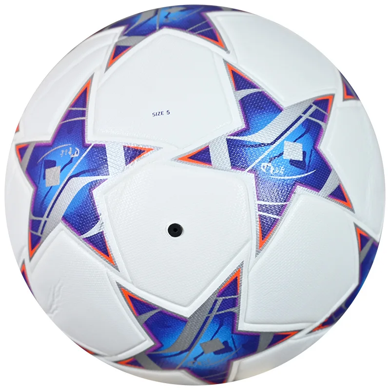Size 5 Soccer Ball Youth And Adult 11-a-side Competition Soccer PU Hot Adhesive Ball For Team Sports Professional Game Football