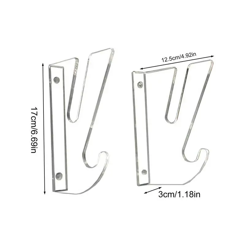 Gancio per supporto per longboard da parete per skateboard da snowboard