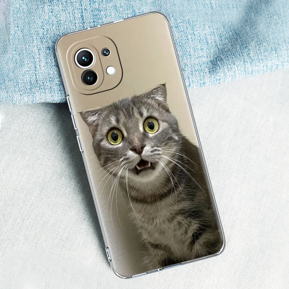 Cartoon Cat-Themed Phone Case with Korean Design - Cute and Fun Protective Cover