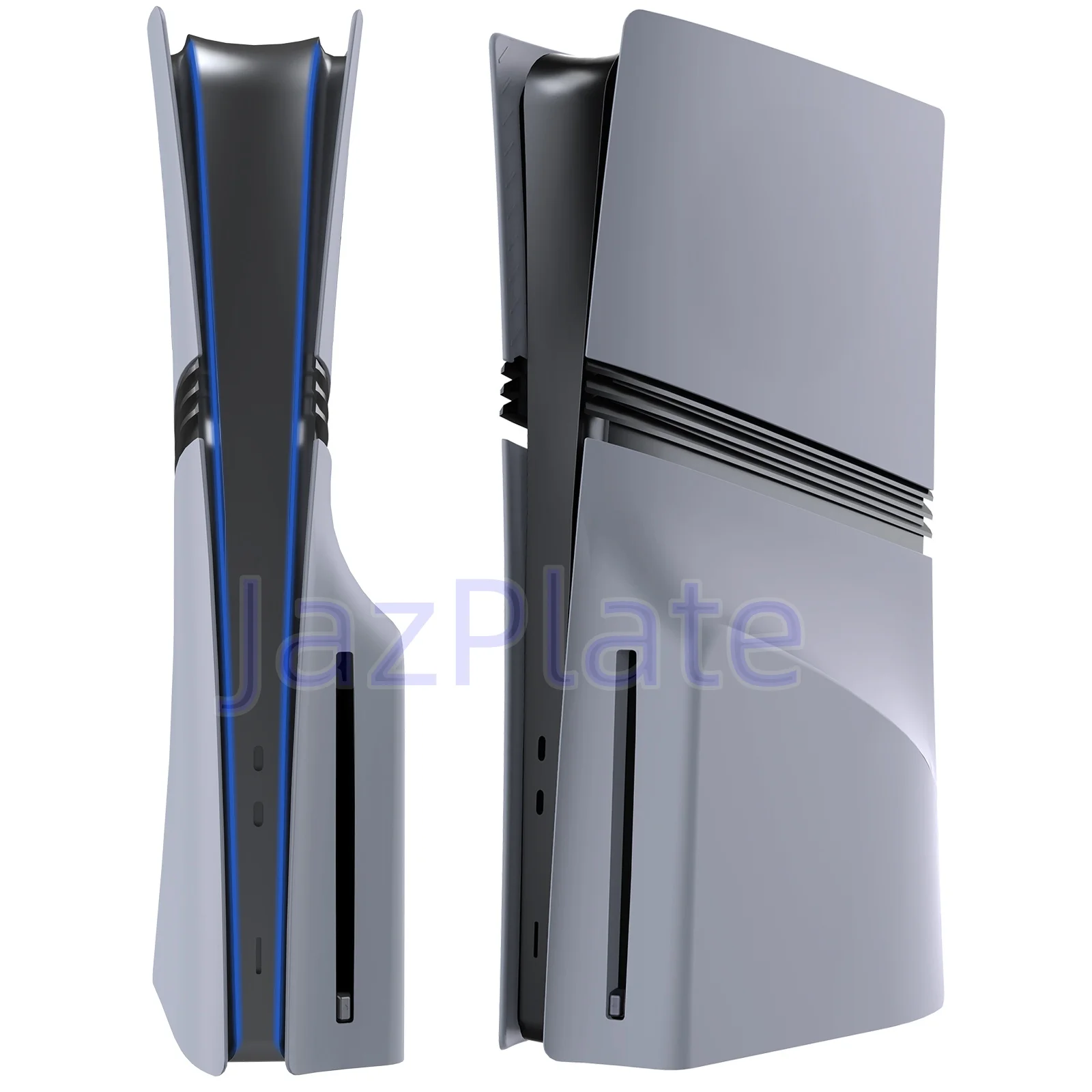 Grey Pro Disc Edition Cover Plates with Logo Skin and 30th Anniversary Sticker for New PS5 Pro Console  Shell Panels Faceplate 1