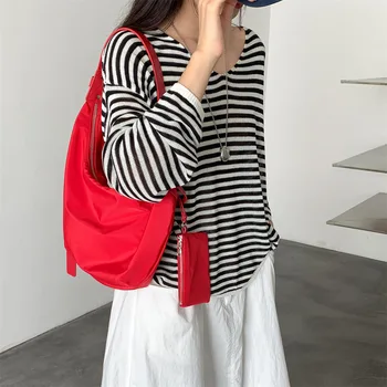 Borse a Tracolla in Nylon per Donne, Grande Capacità, Nuove Borse Casual a Tracolla per Donna, Borse da Viaggio e Portafogli Femminili, Grandi Borse a Mano