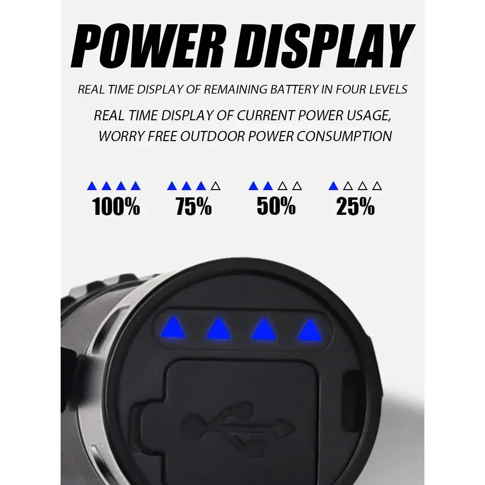  EDC LED , USB   ġ, 18650  ͸, ߿ ķ  , 1100LM