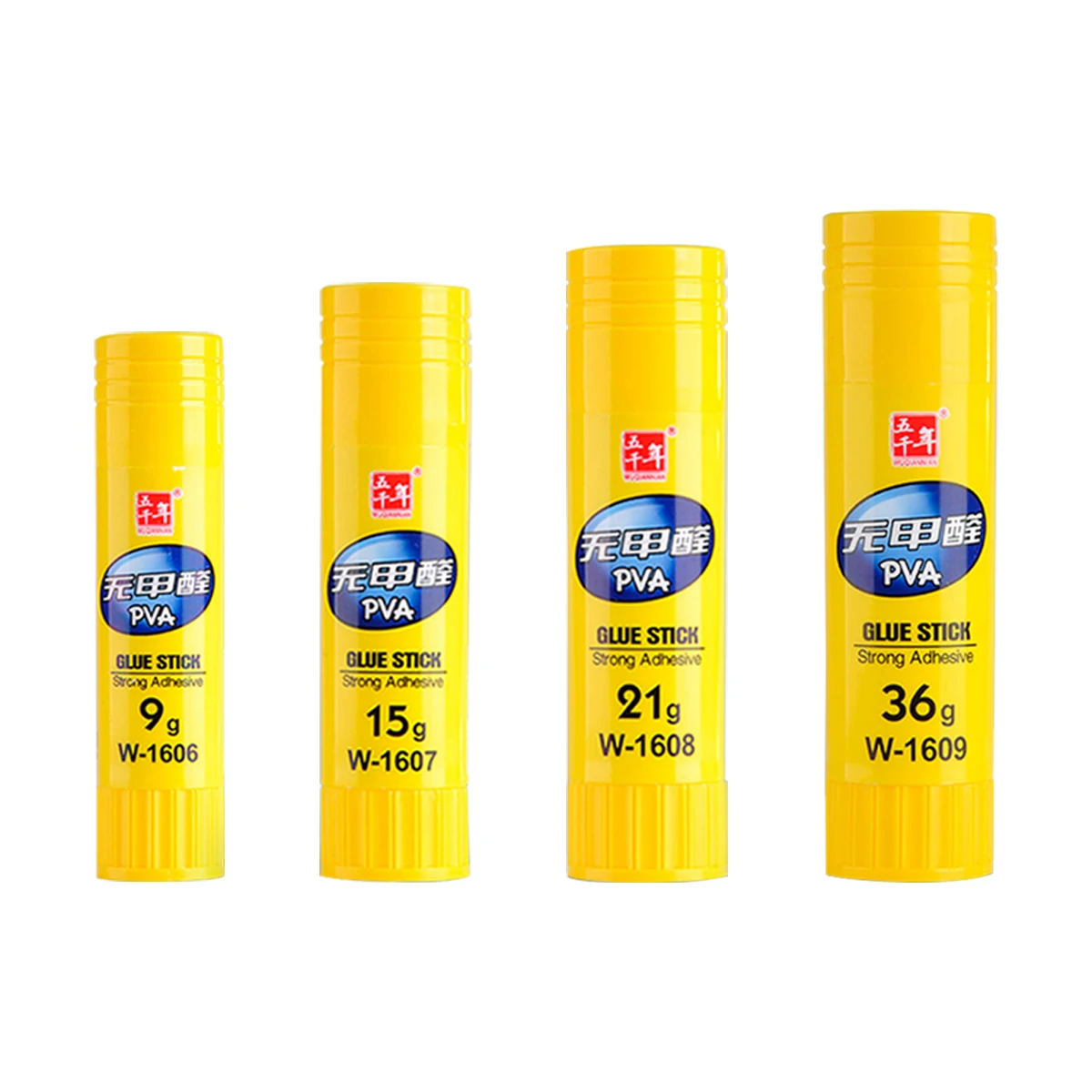 WQN-3/6PCS Safe Solid Glue Stick Non-Toxic PVA Student Stationery And Home Office Supplies 4