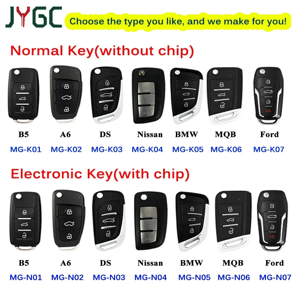 Jygc Jmd Remote Chiave Normale O Elettronica Multifunzionale Serie Mg K O N Funziona Con Downloader Mini Hb3 Generator Versione Inglese