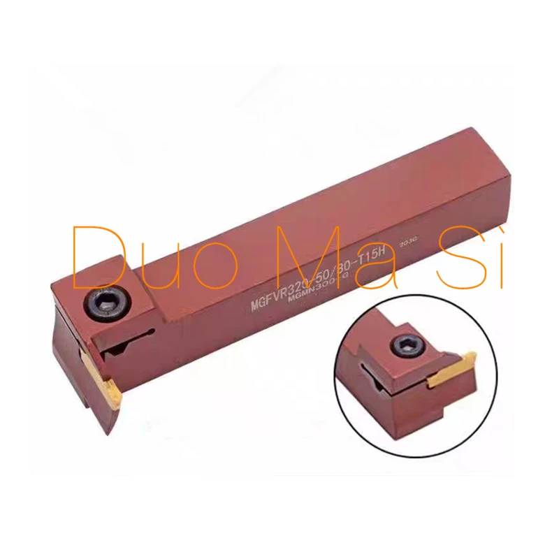 MGFVR320R MGFVR420R MGFVR325R Large Range 25/400mm External Face Reverse Grooving Holder for MGGN300 Series Carbide Insert Lathe