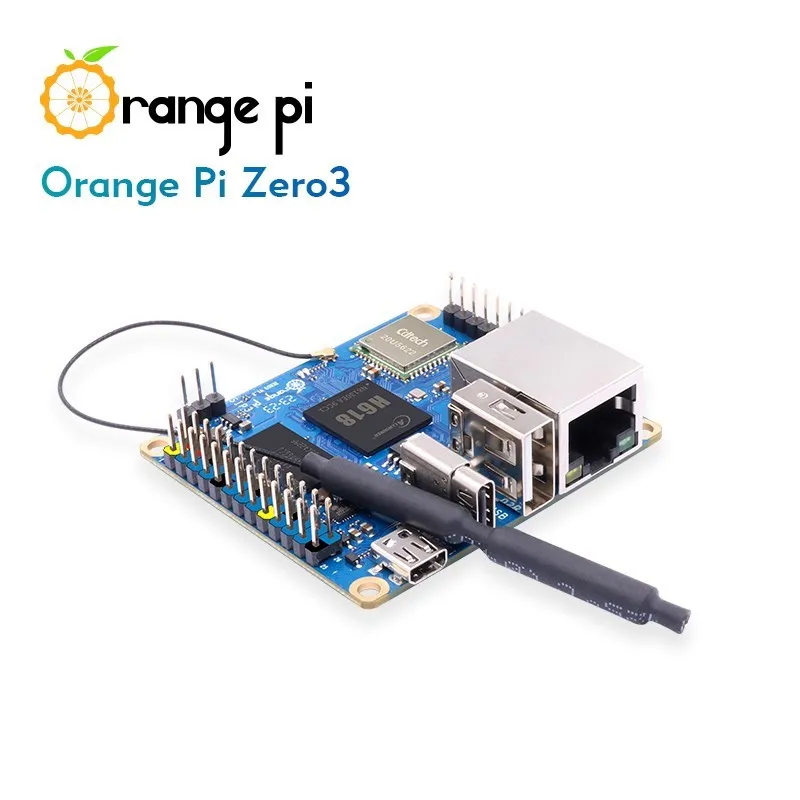 Laranja pi Zero3 4g Ram Allwinner H618 Quad-core Cortex-a53 Banda Dupla de 64 Bits Wifi5 Mais bt 5.0 Gigabit Fonte de Alimentação Opcional Opi Zero3 - Imagem 4