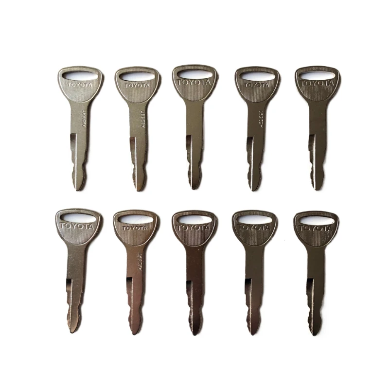 

Детали экскаватора XOJOX для 10 шт. Toynew A62597 Key 57591-23330-71 для Toyota вилочный погрузчик тяжелое оборудование стартовый переключатель