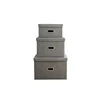 Cube non-woven fabric folding storage box, toy clothing storage box with lid, home closet, office, daycare, washable storage box 3