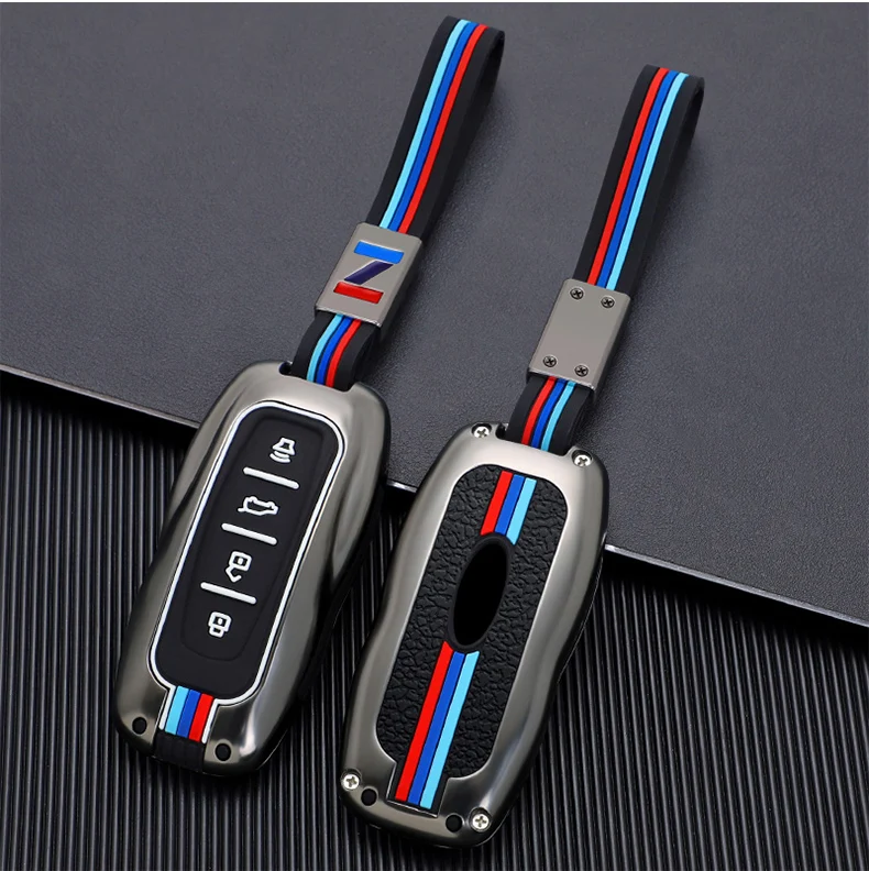 Custodia per chiave auto in Silicone in lega di zinco gradi protezione completa per Ford EQUATOR 2021 portachiavi accessori per portachiavi protezione per chiave 22 Custodia per chiave auto in Silicone in lega di zinco gradi protezione completa per Ford EQUATOR 2021 portachiavi accessori per portachiavi protezione per chiave - S6bd6f31e4bfc42c48ff49765df8649930