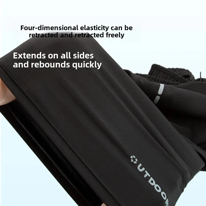 Loose Casual Running Shorts No Chafing Thighs Double Layer Anti-Embarrassment Sports Pants Comfortable Breathable Sweatpants