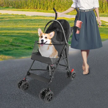 Foldable Pet Travel Stroller 1