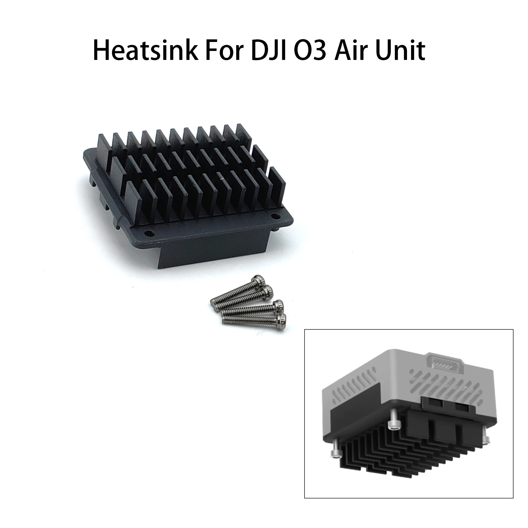 Dissipateur thermique O3 VTX pour DJI O3 Air Unit FPV Drone