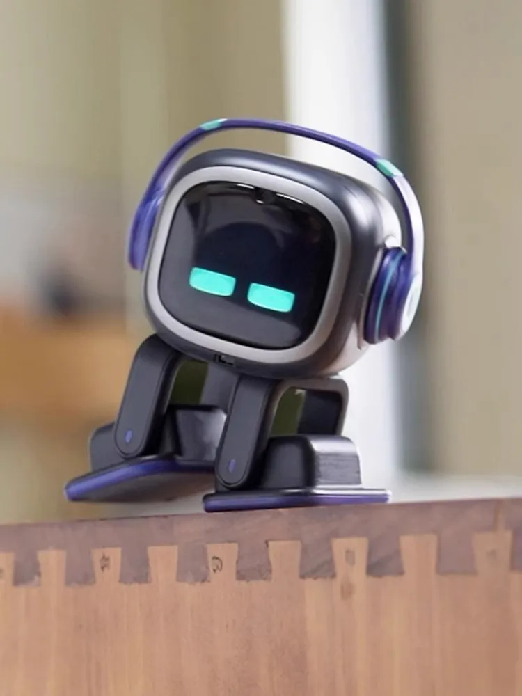 Emo Robot Intelligent Ai Emotional Communication Interactive Dialogue Recognition Emopet Desktop Companion Toy Model Custom