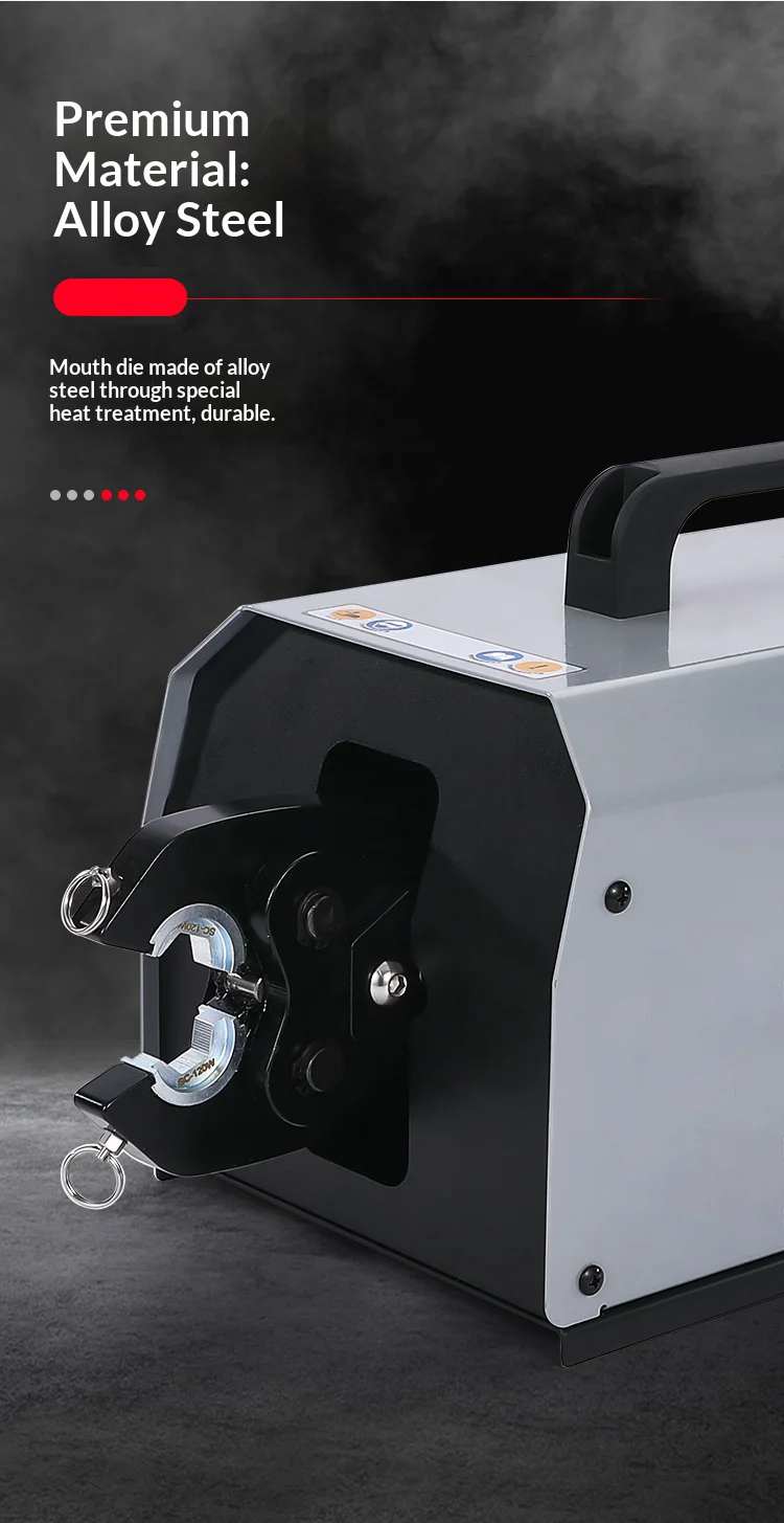 JH-120L pneumatic crimping pliers terminal machine crimping machine cold pressin